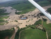 Imagens da região próxima a Usina Santa Clotilde