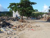 Várias casas do bairro Gustavo Paiva foram levadas pelas águas