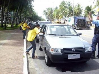 Ações educativas da SMTT em Maceió