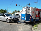 Ambulância levava mais de oito pessoas - vítimas estavam sem equipamentos de segurança