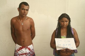 As 57 pedras de crack apreendidas com casal em Neópolis-SE seriam distribuídas em Penedo-AL