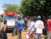 Equipe do Samu chegou a ser acionada, mas vítima morreu a caminho do hospital