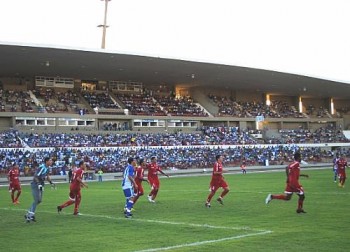 Arquibancadas lotadas na partida CSA e Potiguar