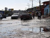 Alagamentos são comuns na localidade