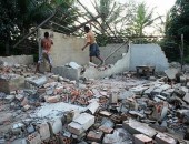 Moradores foram despejados do terreno do Aeroporto Freitas Melro