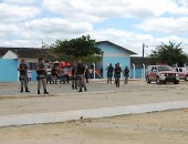 Polícia Militar foi acionada para dar apoio aos gentes penitenciários