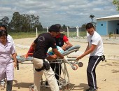 Parentes de presos precisaram de atendimento médico