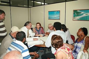 Moradores de Cruz das Almas no MP