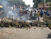 Devido a protesto, longo congestionamento de formou na região