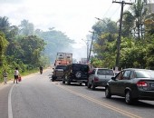 Sem saída: motoristas mais uma vez impedidos de trafegar