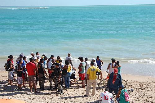 Corpo foi encontrado na praia de Ponta Verde