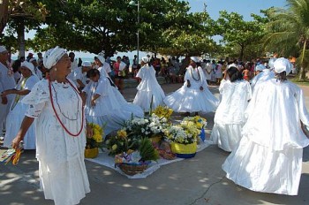 Os festejos em homenagem a Iemanjá acontecem na Pajuçara