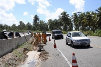 Techo concluído da AL-101 Sul será liberado ao tráfego nesta quarta-feira