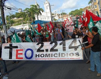 Após a celebração mística em Atalaia uma carreata segue para a capital Maceió.