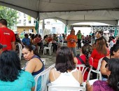 Servidores da Educação realizam mobilização no Centro de Maceió