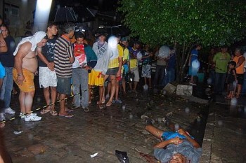 Daniel Dantas assassinado na Rua Delmiro Gouveia em Santana do Ipanema