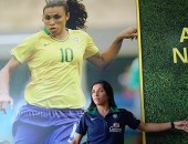 Marta, eleita a melhor do mundo, foi homenageada em Maceió