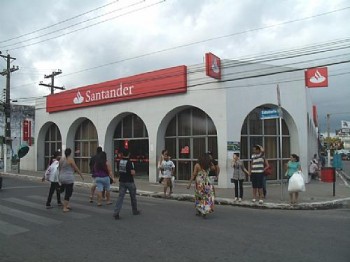 Agência do banco Santander em Arapiraca