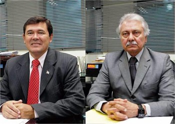 Charles Weston e Marcelo Teixeira