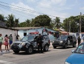 Confusão generalizada em frente à Favela de Jaraguá