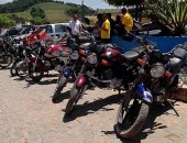 Motos estão no patio da delegacia