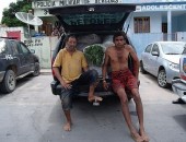 Agricultores foram presos quando armazenavam a droga