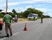 Movimento é considerado tranquilo nas saídas da capital