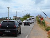 Movimento é considerado tranquilo nas saídas da capital