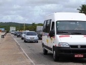 Movimento é considerado tranquilo nas saídas da capital