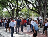 Agentes de endemias protestam em frente a Câmara de Maceió