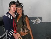 Messi e a sua namorada