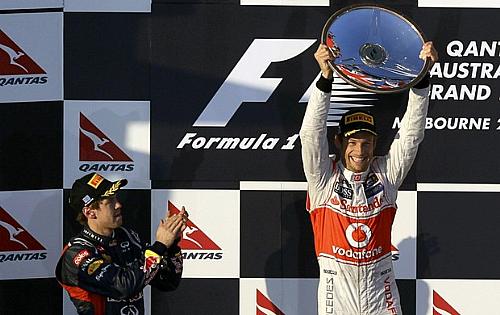 Button vence na Austrália