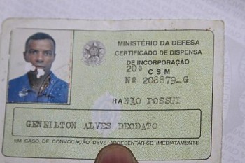 Geneilton Alves Deodato foi morto a tiros