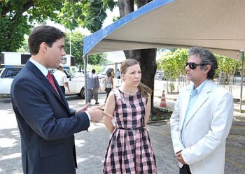 Delegados Kelman Vieira, Ana Luíza Nogueira e Maurício Henrique Duarte