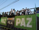 Caminhada pela paz movimenta orla de Jatiúca e Ponta Verde