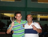 Vice-presidente Nelson e o presidente Teobaldo