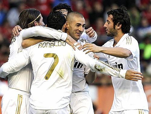 Jogadores do Madrid