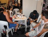 Tatuadores e 'tatuados' se encontraram na 2ª Expo Tattoo Maceió