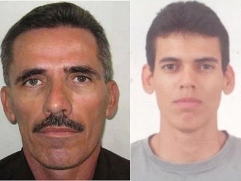 Carlos Alberto A. Queiroz, 52 anos, e Carlos Bruno F. Queiroz, 28 anos