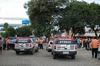 Polícia Militar cumpre mandados de prisão contra sindicalistas