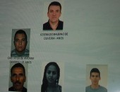 Polícia divulga fotos da quadrilha acusada de lavagem de dinheiro e roubo de carga