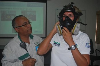 Técnicos do IMA participam das atividades para prevenir acidentes