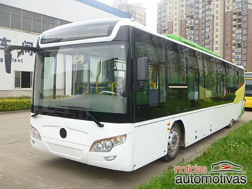 Ônibus chinês 100% elétrico