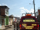 O Corpo de Bombeiros conseguiu controlar o incêndio