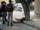 Vendedor ambulante é executado no bairro do Poço