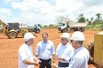 Governador visitou obras