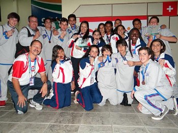 Alagoas encerra Olimpíadas Escolares com bronze no basquete