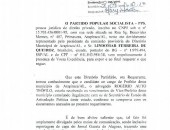 Documentos protocolados no MP contra Rogério Teófilo