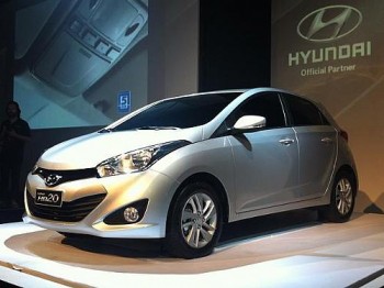 O Hyundai HB20 concorre com modelos como o Toyota Etios e o Volkswagen Gol