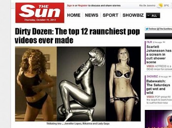 Jornal 'The Sun' elege os 12 clipes mais picantes de todos os tempos